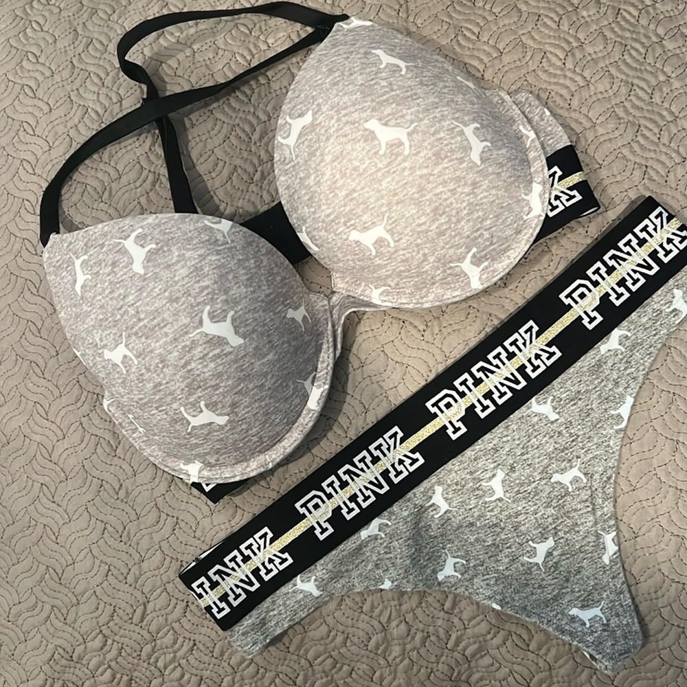 Pink VS Bra Set 💗